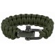 Pulsera Paracord 550 Pentagon 2.0 Survival Verde