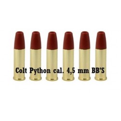 Réplica Balas Revólver Colt Python Co2 4,5 mm