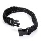 Pulsera Paracord Negra 2.5 m