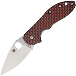 Navaja Spyderco Domino Red Weave