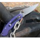 Navaja Spyderco Military Dark Blue CPM S110V