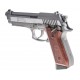 Cybergun Beretta P92 Nickel/Madera Blowback Co2 Full Metal