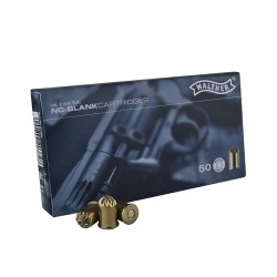 Munición Detonadora-Fogueo Walther Revólver 380/9mm 50 ud