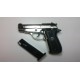 Pistola Detonadora Bruni Tipo 84 Cromo 9 mm (Réplica Beretta)