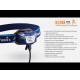 Linterna Frontal Fenix HL26R 450 Lúmenes Micro USB Recargable