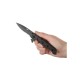 Navaja CRKT Black M16 Hoja Negra Zytel Parcialmente Serrada
