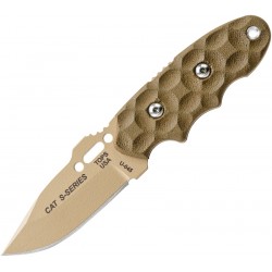 Cuchillo Tops CAT-Covert Anti-Terrorism Coyote Tan