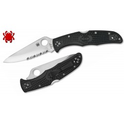 Navaja Spyderco Endura 4 Cachas FRN Black Parc Serr