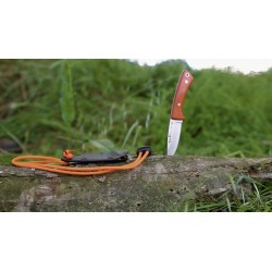 Cuchillo Muel Peccary Micarta Naranja