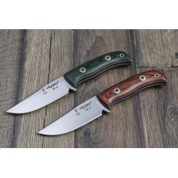 Cuchillo Muela Husky-11RM.D Madera Prensada  Rosewood RWL34