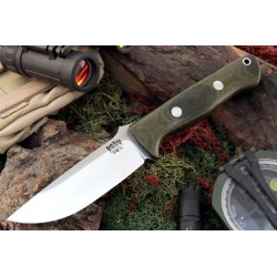 Cuchillo Bark River Bravo 1 Green Canvas