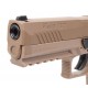 Pistola Sig Sauer P320 Coyote Tan Blowback Co2