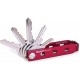 Llavero Pivot Multi-Tool Rojo