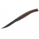 Navaja Opinel Efflilé Nº 10 Black Edition Wengé