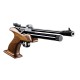 Pistola Zasdar CP1 Co2 multi-tiro empuñadura madera picada cal. 4,5 mm Balines
