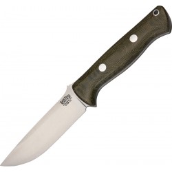 Cuchillo Bark River Bravo 1 LT Green Canvas