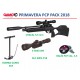 Pack Gamo PCP Chacal Cal. 5,5 mm + Visor 3-9x40 WR + Bomba + Balínes PCP 5,5 mm