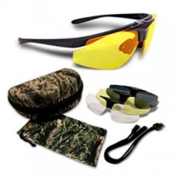 Gafas Shilba de Tiro Hunter (3 Cristales) Intercambiables