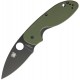 Spyderco Efficient G10 Plana Verde Hoja Negra