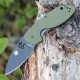 Spyderco Efficient G10 Plana Verde Hoja Negra