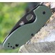 Spyderco Efficient G10 Plana Verde Hoja Negra