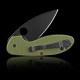 Spyderco Efficient G10 Plana Verde Hoja Negra