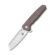Komoran Linerlock Red Carbon Fiber