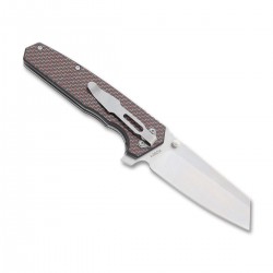 Komoran Linerlock Red Carbon Fiber