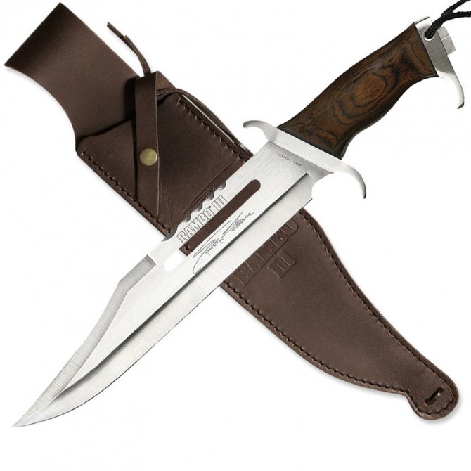 CUCHILLO DE CAZA RAMBO III 