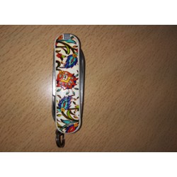 Victorinox - Navaja Suiza Multiusos Classic SD Mosaico Mil Flores Al-Andalus 7 usos