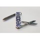 Victorinox - Navaja Suiza Multiusos Classic SD Mosaico Al-Andalus Flor Azul 7 usos