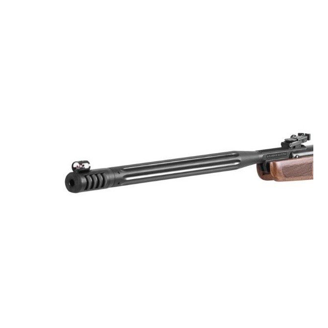 Rifle Aire Comprimido Nitro Madera Hunter 5,5 Potente 4x32