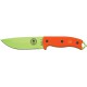 ESEE Model 5 G-10 Naranja Hoja Verde