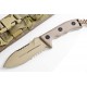 Cuchillo Microtech Crosshair Tan