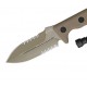 Cuchillo Microtech Crosshair Tan