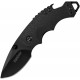 Kershaw Shuffle Drop Point Negra Hoja Negra