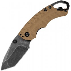 Kershaw Shuffle II Blackwash Marrón