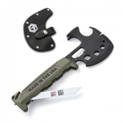 Hacha Off Grid Tools Survival Axe Verde