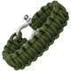 Pulsera Paracord Combat Ready Knives Verde