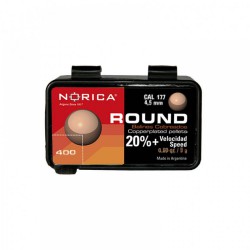 Balines Norica Round 4,5 mm 400 ud