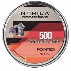 Balines Norica Pointed 4,5 mm 500 ud