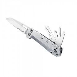 Navaja Multiusos Leatherman Free K4 9 Usos Plata