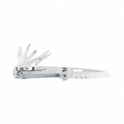 Navaja Multiusos Leatherman Free K4 9 Usos Plata