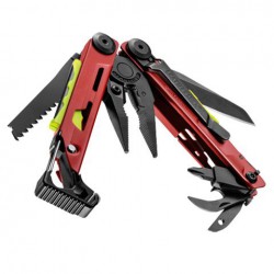 Alicate Multiusos Leatherman Signal Crimson Funda Nylon