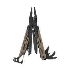 Alicate Multiusos Leatherman Signal Coyote Funda Nylon