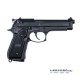 Pistola Detonadora Reck Miami 92F 9 mm (Réplica Beretta 92F)