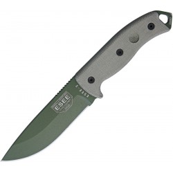 ESEE Model 5 Micarta Verde Hoja Verde