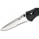Benchmade Barrage 580-S Drop Point Negra Filo Mixto