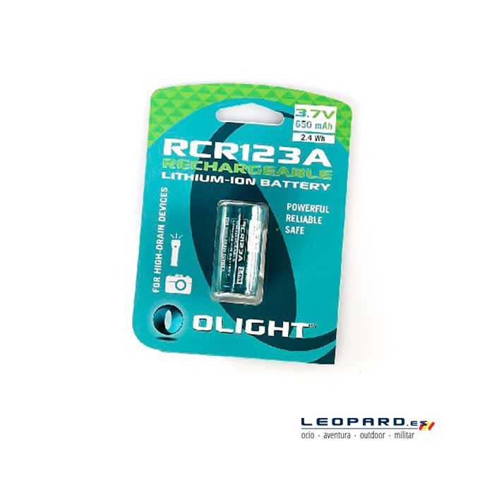 Bateria Recargable Olight CR123A 650 mA, compra online