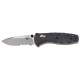 Benchmade Barrage 585 Drop Point Negra Filo Mixto